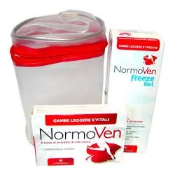 NORMOVEN 30 compresse da 1g Naturale sollievo per le gambe! + FREEZE GEL 75ml -pochette omaggio, AUROBINDO