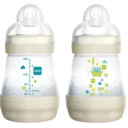 MAM BIBERON Easy Startâ¢ Anti-Colic 160ml Nature Meadow, MAM