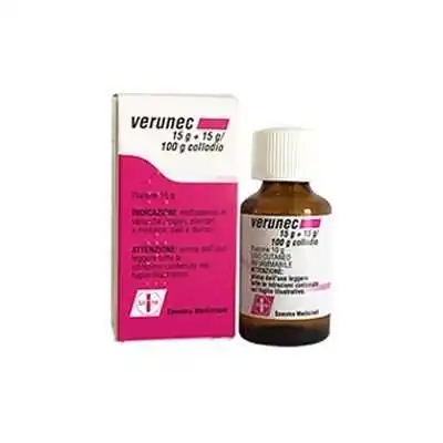 VERUNEC 15G+15G/100G COLLODIO  - ACIDO SALICILICO + ACIDO LATTICO, Giuliani