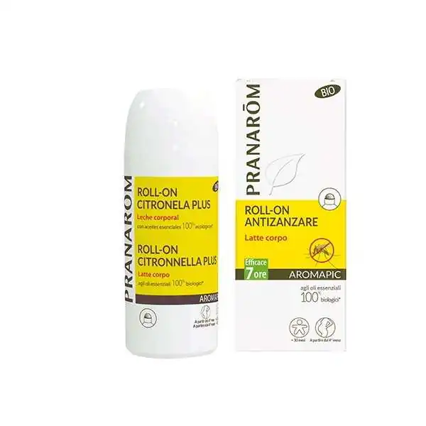 PRANAROM Roll-on REPELLENTE punture CITRONELLA PLUS BIO (ECO) 75ml, PRANAROM