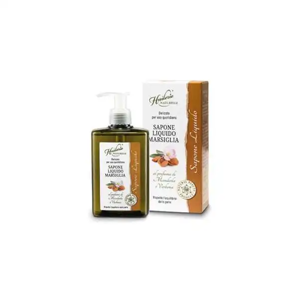 HUILERIE SAPONE LIQUIDO MARSIGLIA  MANDORLA &amp; VERBENA, CABASSI &amp; GIURIATI