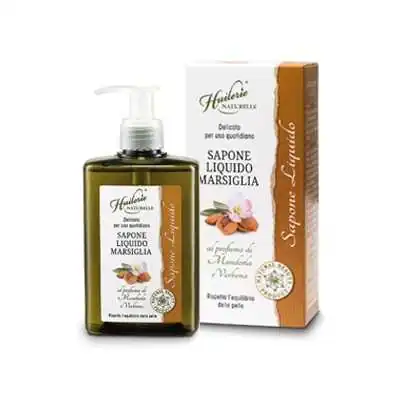 HUILERIE SAPONE LIQUIDO MARSIGLIA  MANDORLA &amp; VERBENA, CABASSI &amp; GIURIATI