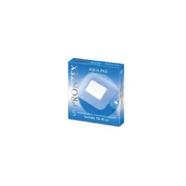 PRONTEX AQUA PAD 10X8 CM COMPRESSE IMPERMEABILI, 