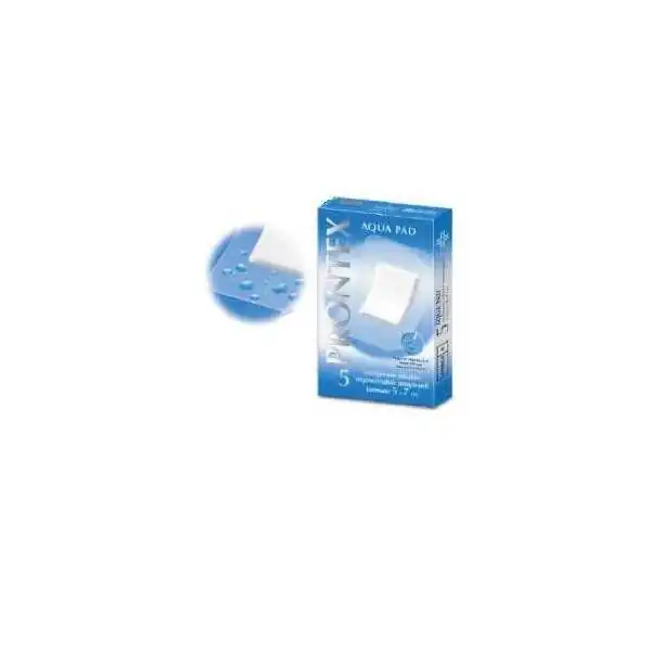 PRONTEX AQUA PAD 5X7 CM COMPRESSE IMPERMEABILI, 