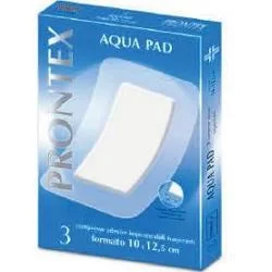 PRONTEX AQUA PAD 10X12,5 CM COMPRESSE IMPERMEABILI, 