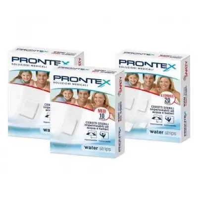 PRONTEX WATER STRIPS 10 CEROTTI MEDI, 