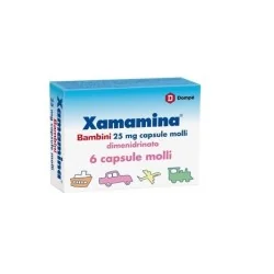 Xamamina Bambini 6 Capsule Molli | Farma di Fiducia