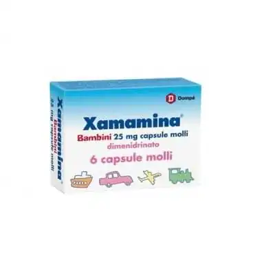 Xamamina Bambini 6 Capsule Molli | Farma di Fiducia