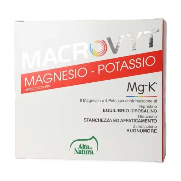 Macrovyt Magnesio Potassio 18 Bustine | Farma di Fiducia