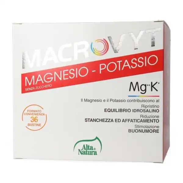 Macrovyt Magnesio Potassio 36 Bustine | Farma di Fiducia