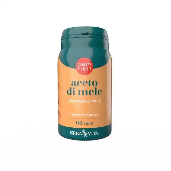 Erbavita Aceto di Mele 60 Capsule | Farma di Fiducia