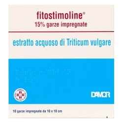 FITOSTIMOLINE*10 GARZE 15%, 