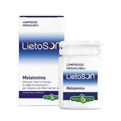 Erbavita Lietoson Melatonina 120 Compresse Orosolubili | Farma di Fiducia