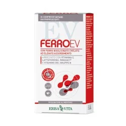 Erbavita Ferro EV 60 Capsule | Farma di Fiducia