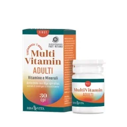 Erbavita Multivitamin Adulti 30 Cp | Farma di Fiducia