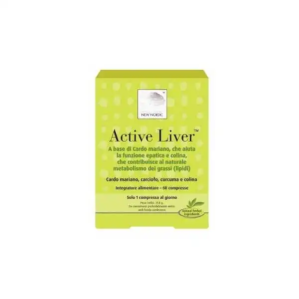 Active Liver (FEGATO) 60 COMPRESSE, NEW NORDIC