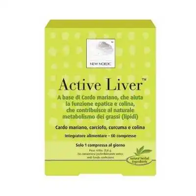 Active Liver (FEGATO) 60 COMPRESSE, NEW NORDIC