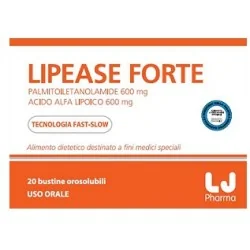 LIPEASE FORTE 20 BUSTINE OROSOLUBILI, LJ PHARMA