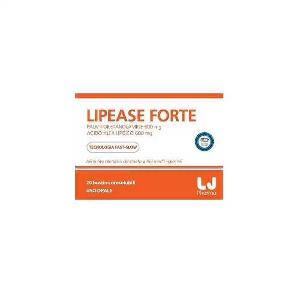 LIPEASE FORTE 20 BUSTINE OROSOLUBILI, LJ PHARMA
