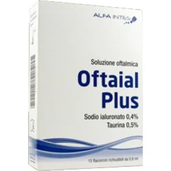 OFTAIAL PLUS MONODOSE 15 flaconcini richiudibili da 0,6 ml.,