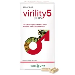 Erbavita Virility5 Plus 45 Capsule | Farma di Fiducia