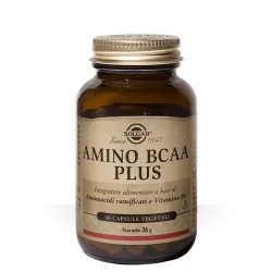 SOLGAR AMINO BCAA PLUS 50 CAPSULE VEGETALI, Solgar