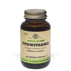 SOLGAR FITOWITHANIA 60 CAPSULE VEGETALI, Solgar