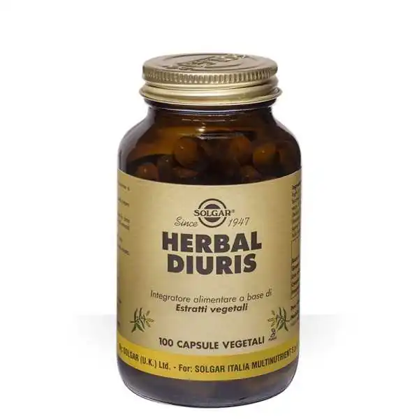 Solgar Herbal Diuris 100 Capsule, Solgar