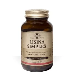 SOLGAR LISINA SIMPLEX 50 CAPSULE VEGETALI, Solgar