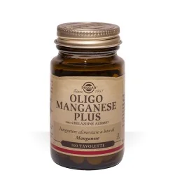 SOLGAR OLIGO MANGANESE PLUS 100 TAVOLETTE, Solgar
