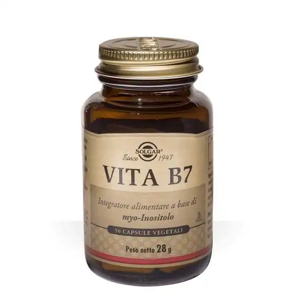 Solgar Vita B7 50 Capsule | Farma di Fiducia