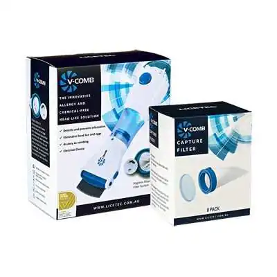 V-COMB DISPOSITIVO MEDICO ANTIPIDOCCHI,