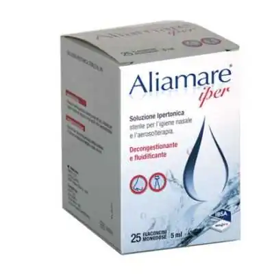ALIAMARE IPER FLACONCINI MONODOSE 25 DA 5ml, IBSA Farmaceutici Italia
