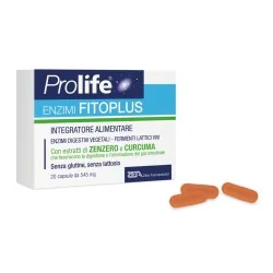 Prolife Enzimi Fito Plus 20 Capsule | Farma di Fiducia