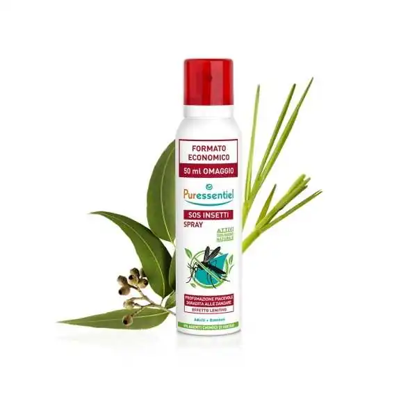 PURESSENTIEL SOS INSETTI SPRAY 200 ML,