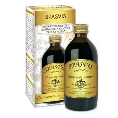 DR. GIORGINI SPASVIS 200 ml liquido analcoolico, Dr Giorgini