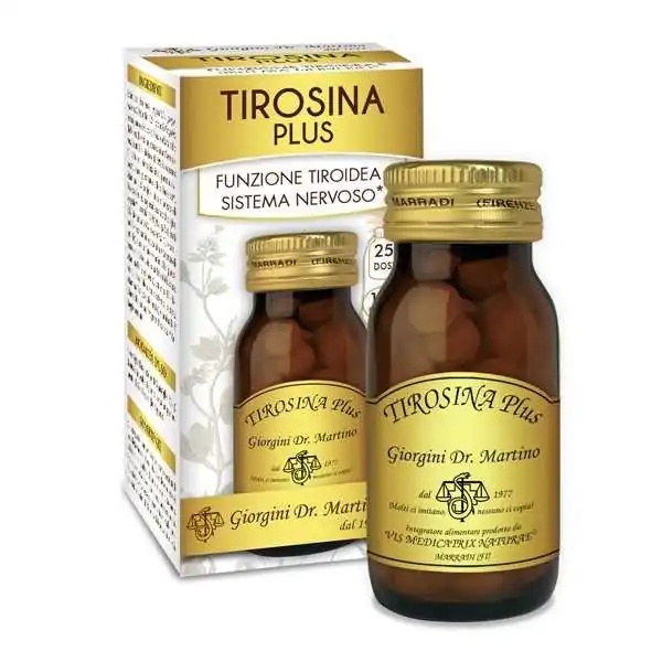 DR. GIORGINI TIROSINA PLUS 100 pastiglie, Dr Giorgini