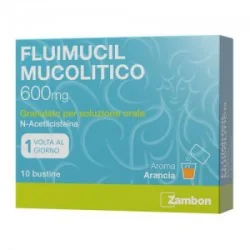 FLUIMUCIL 600mg 10 BUSTINE, ZAMBON