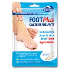 URADERM FOOTPLUS CALZE ESFOLIANTI - UREA + ESTRATTI VEGETALI, Planet Pharma