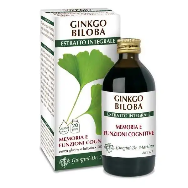 DR.GIORGINI GINKGO BILOBA ESTRATTO INTEGRALE 200 ml, Dr Giorgini