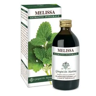 DR.GIORGINI MELISSA ESTRATTO INTEGRALE 200 ml, Dr Giorgini